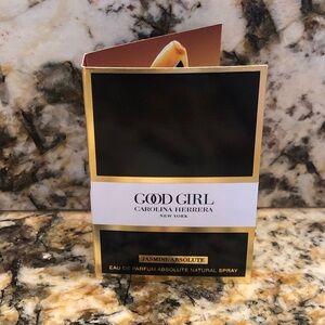 Good Girl Carolina Herrera Jasmine Absolute 1.5ml Sample Vial Spray Card
